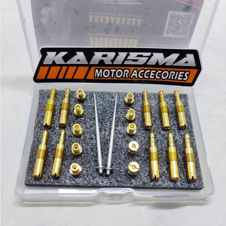 Pilot Jet Main Jet Set Karburator Pe 28 Scarlet Racing - Main jet pilot jet karbu PE28