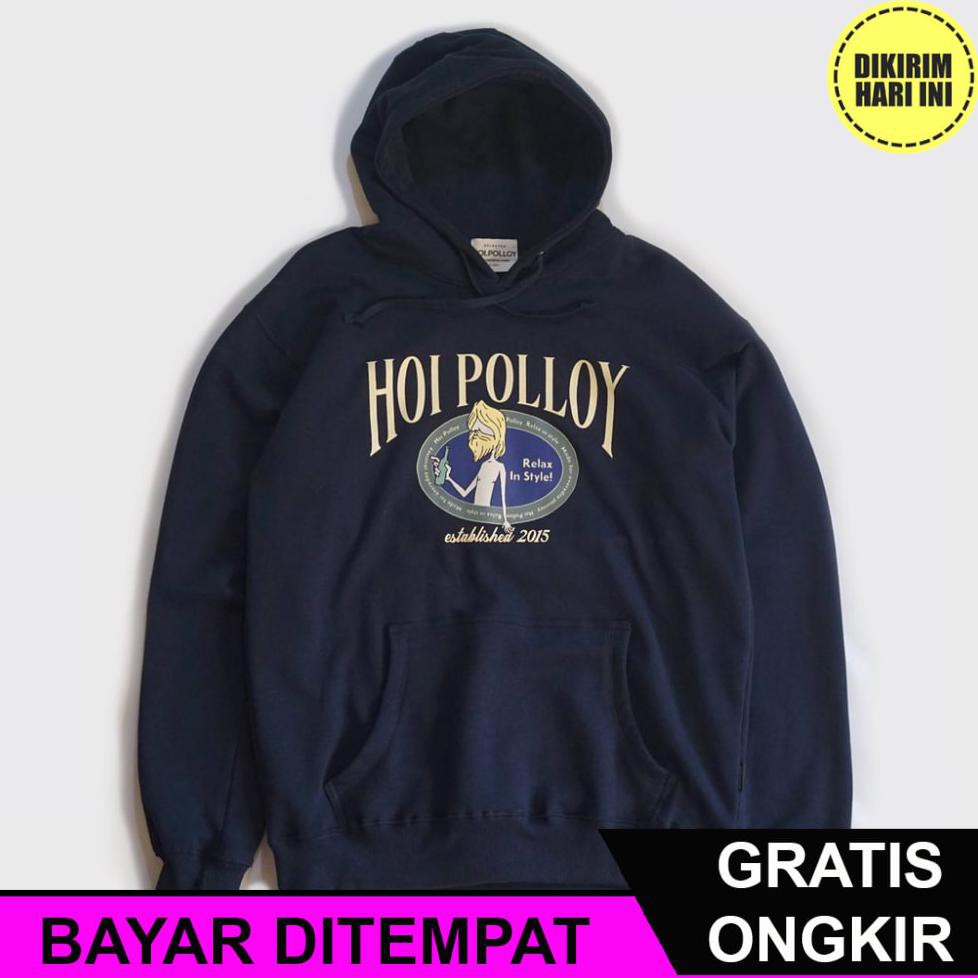(BAYAR DITEMPAT) HD2650 RELAX IN STYLE HOODIE HOI POLLOY