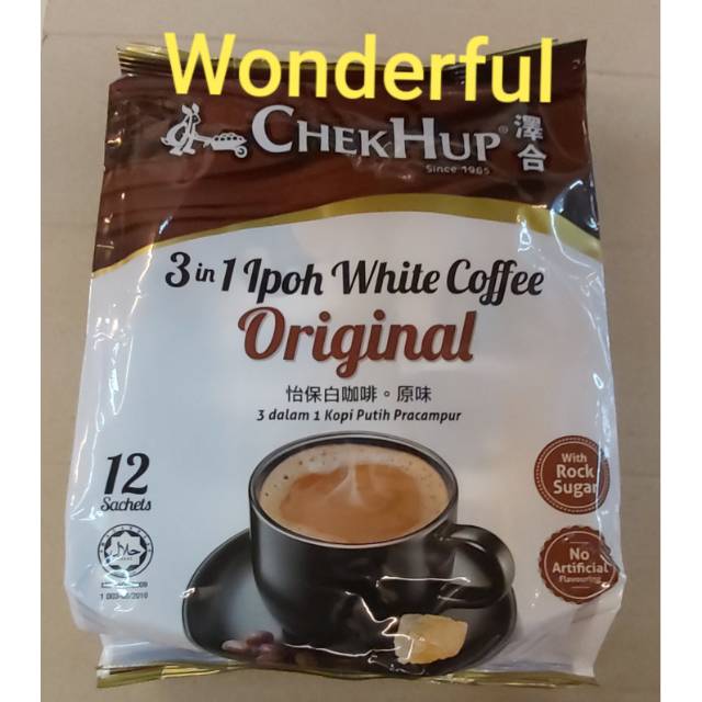 

Chek Hup 3 in 1 White Coffee Ori (12 sacet)