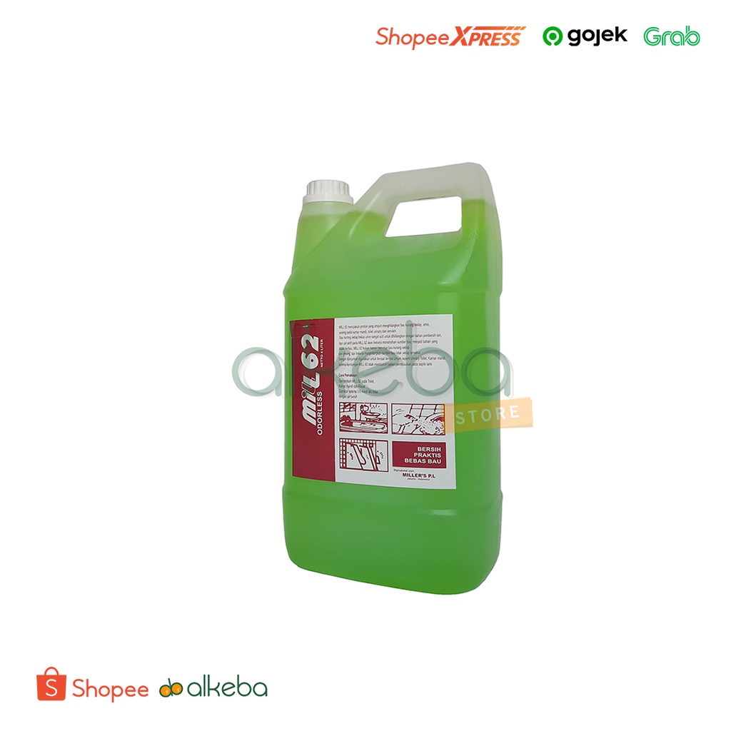 ODORLESS 4 LITER - Anti Pesing Cairan Pengahrum Urin
