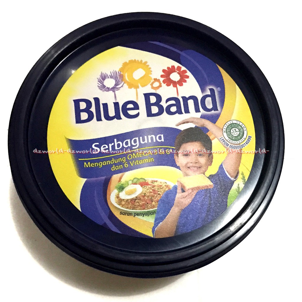 Blue Band Mentega Serbaguna 250gr Mengandung Omega 3&amp;6 Dan Vitamin Kemasan Cup Blueband