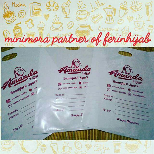 Plastik Sablon Amanda Hijab