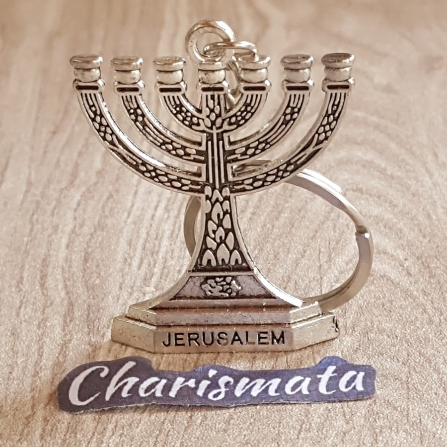 GANTUNGAN KUNCI MENORAH KAKI DIAN