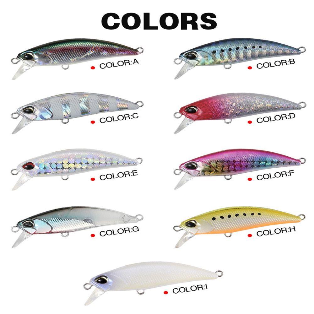 Umpan Ikan Kecil Tenggelam TOP 48mm/4.8g Crankbaits Tackle Minnow Lures