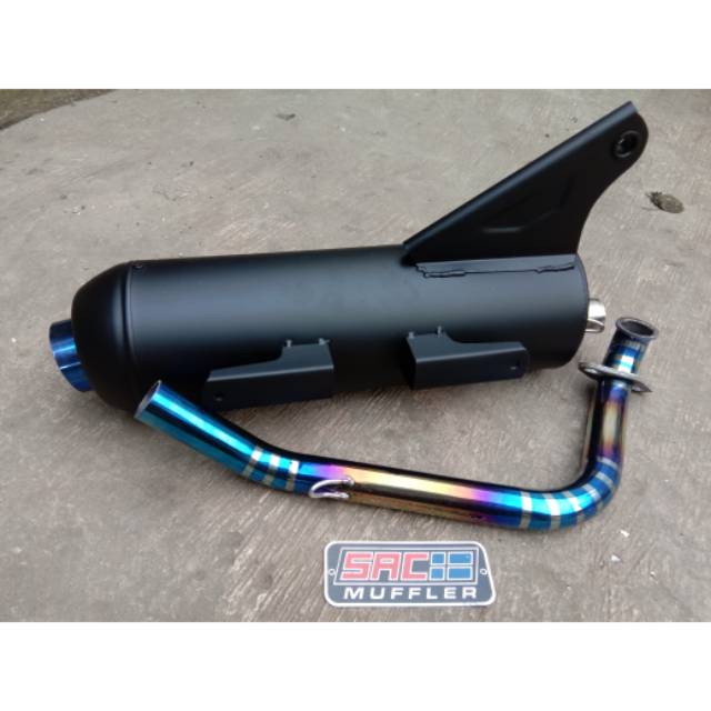 Kenalpot setandar slipon suara mber beat scoopy vario110fi