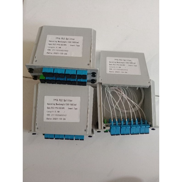 passive splitter box 1:16 sc upc / box splitter 1:16 sc upc
