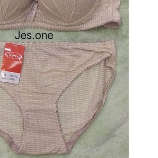 ✮ Sorex 99176 Bra Set Berkawat Busa Sedang Cup B Kait 3 ☃