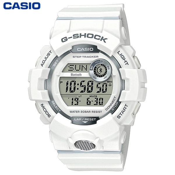JAM TANGAN PRIA CASIO G-SHOCK GBD-800-7 ORIGINAL - GSHOCK GBD800 PUTIH