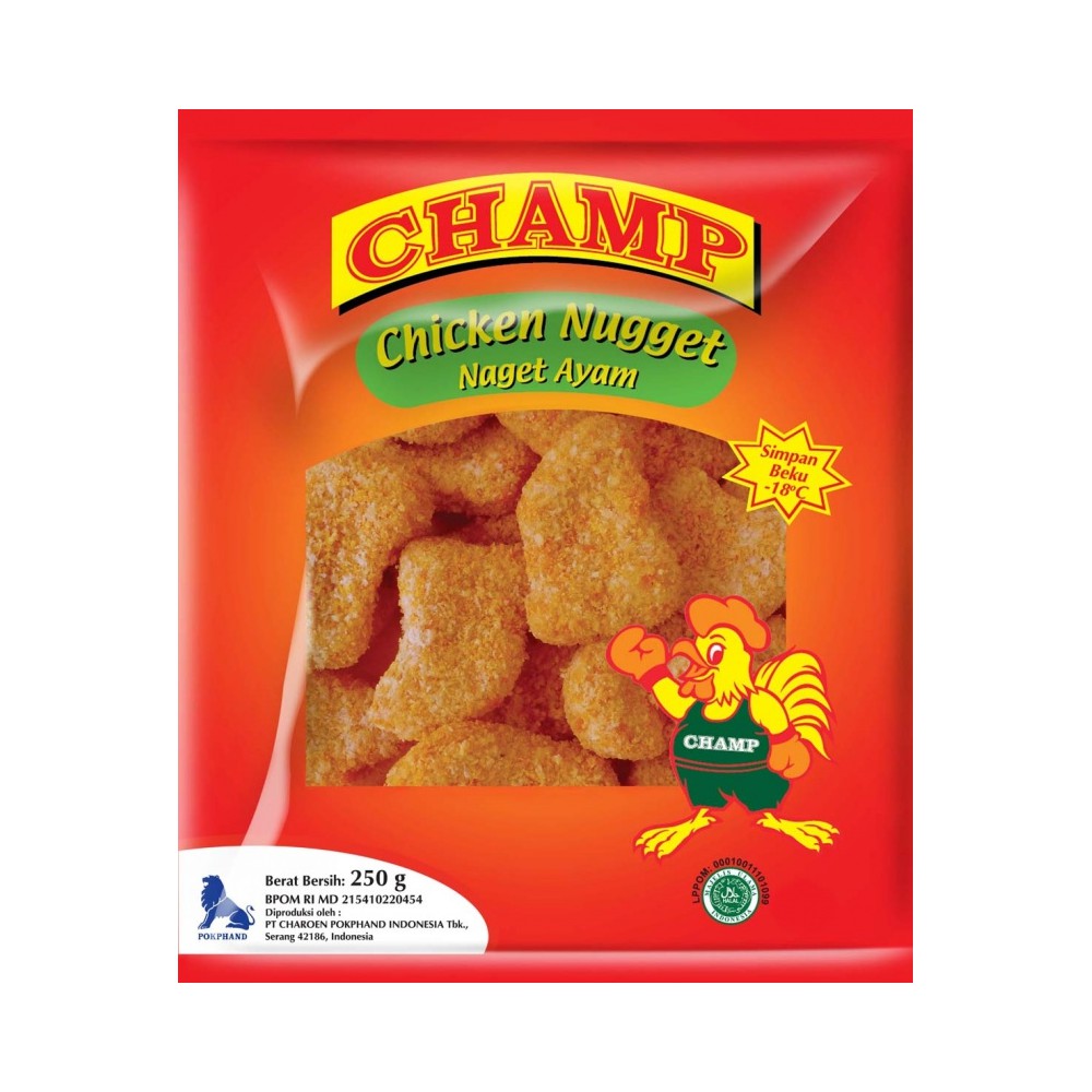 

Champ Chicken Nugget 250gr