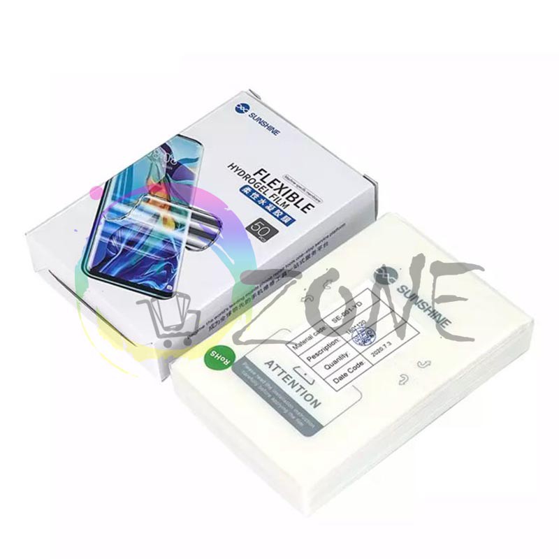 ANTI GORES HYDROGEL BLUE LIGHT SUNSHINE SS-057B 1 BOX ISI 50 PCS