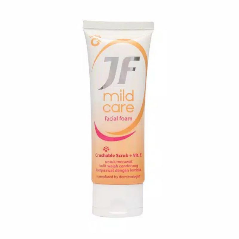 jf mild care facial foam 70 g