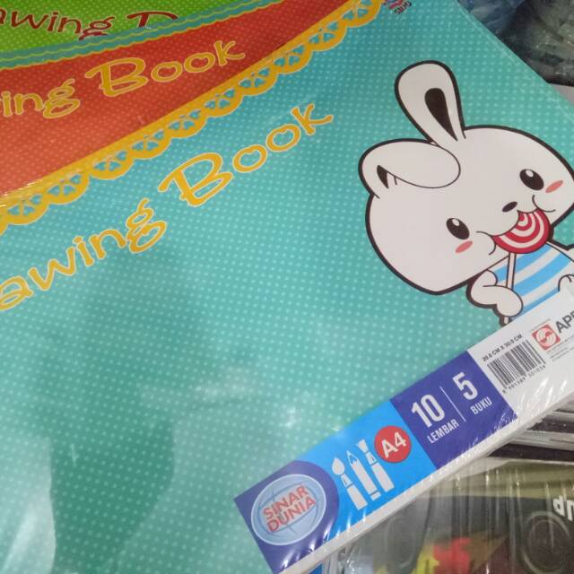 

Buku Gambar A4 sinar dunia ( SIDU ) ORDER HARUS KELIPATAN 5