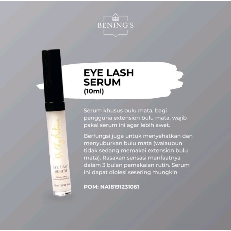 EYe Lash Serum Bening's