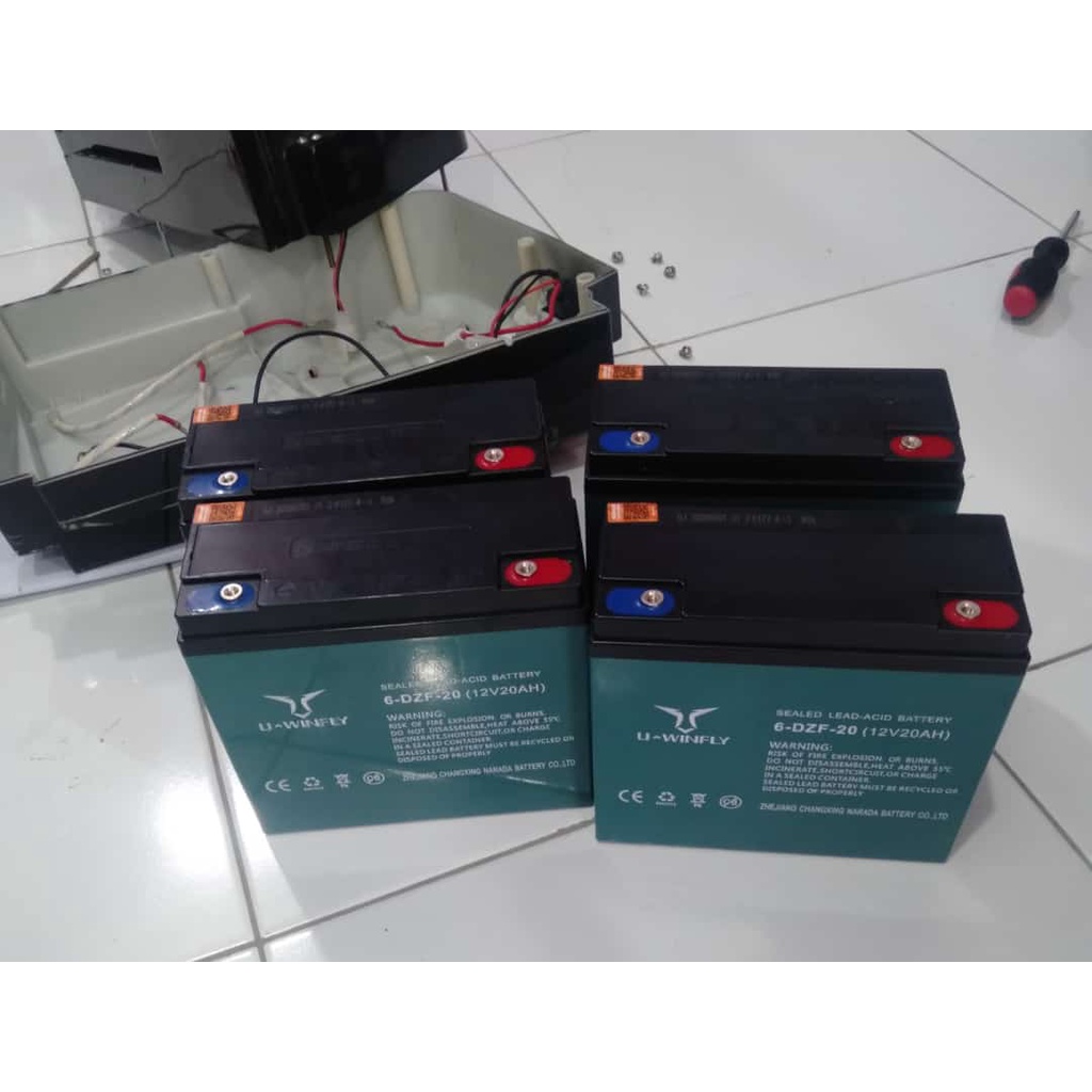 AKI sepeda listrik 12V /12 AH ORIGINAL AKI SEPEDA LISTRIK