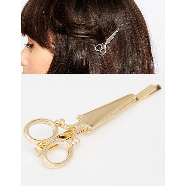 LRC Jepit Rambut Fashion Alloy Scissors F4260X