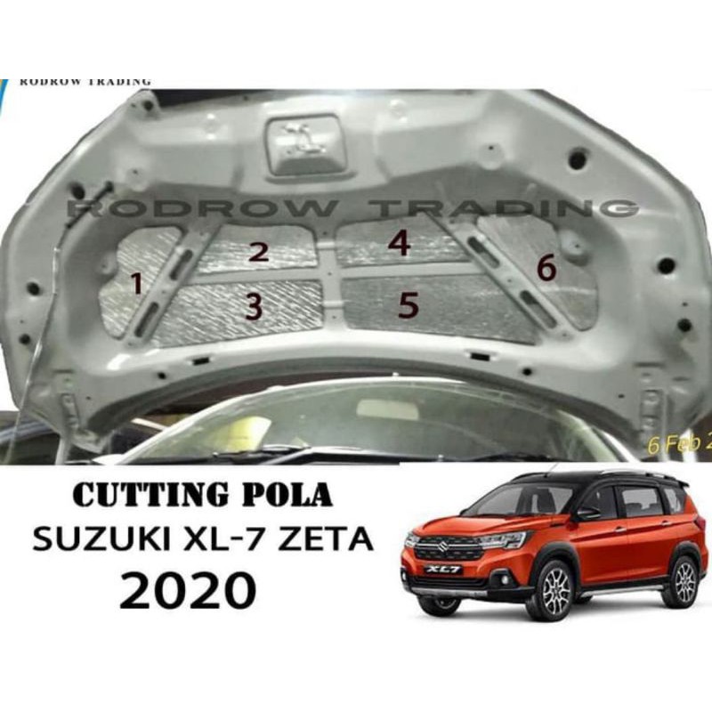 Peredam Kap Mesin Mobil Suzuki XL-7