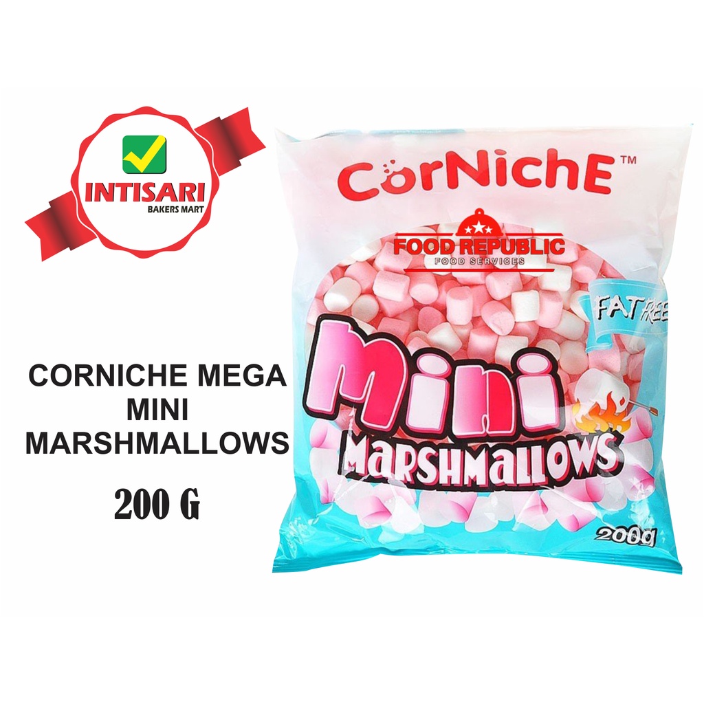 

CORNICHE MINI MARSHMALLOWS 200 G