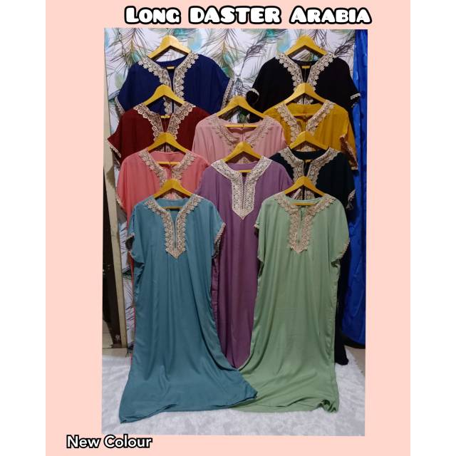 Long Daster Arabia / daster arab / baju tidur wanita