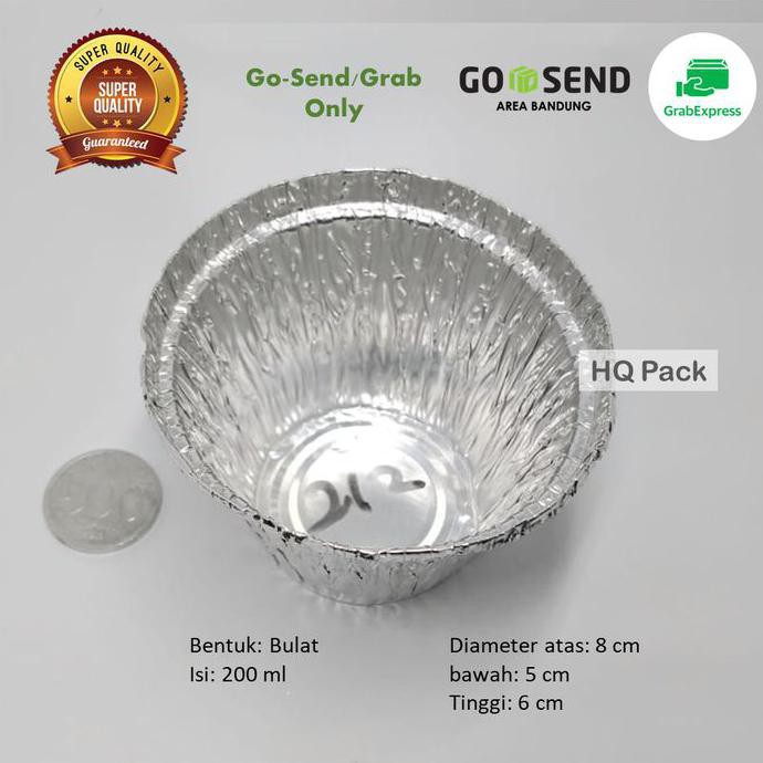 ALUMUNIUM FOIL CUP 212 ZUPPA SOUP