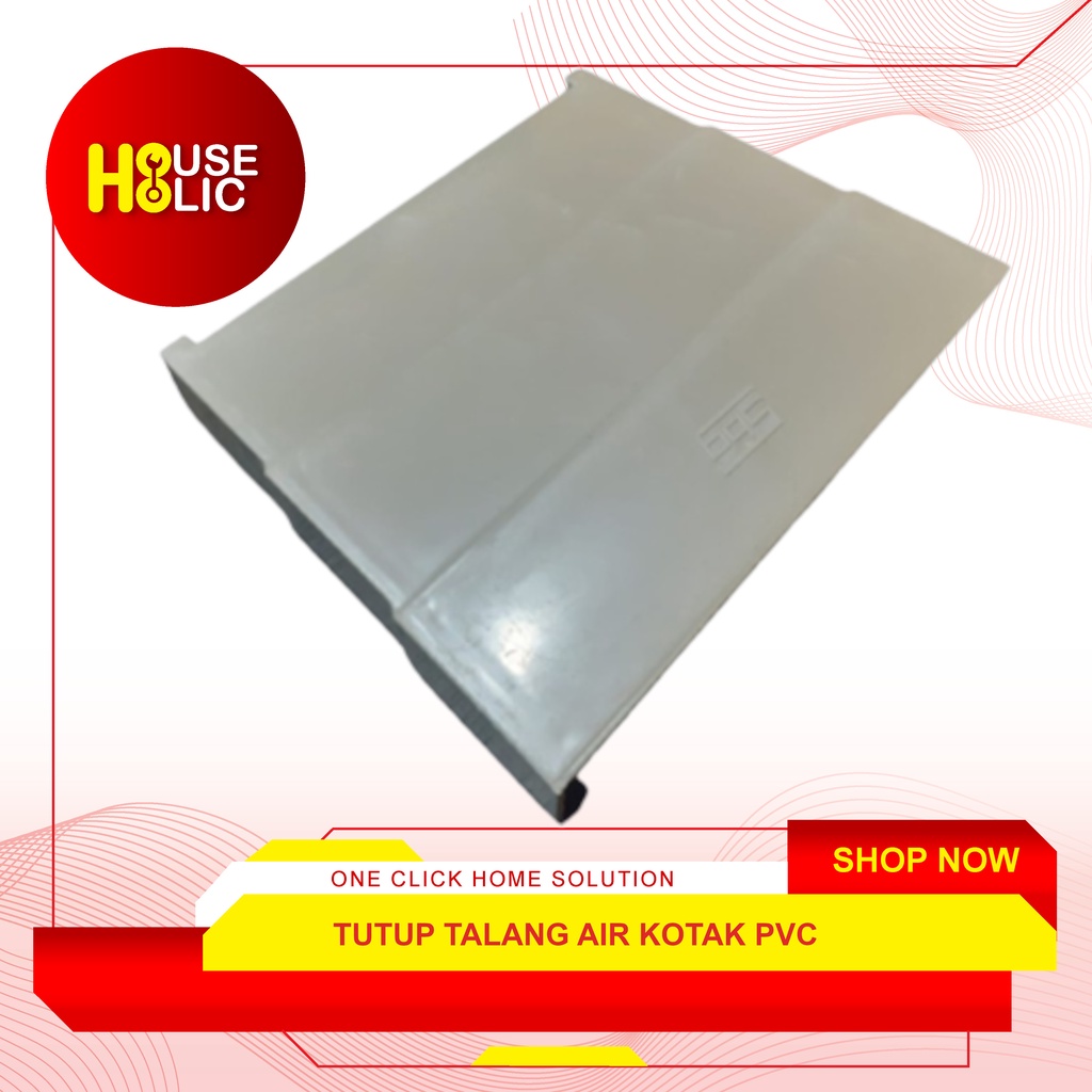 Tutup Talang Air Pvc / Dop Talang Air Kotak Pembuangan Air Genteng