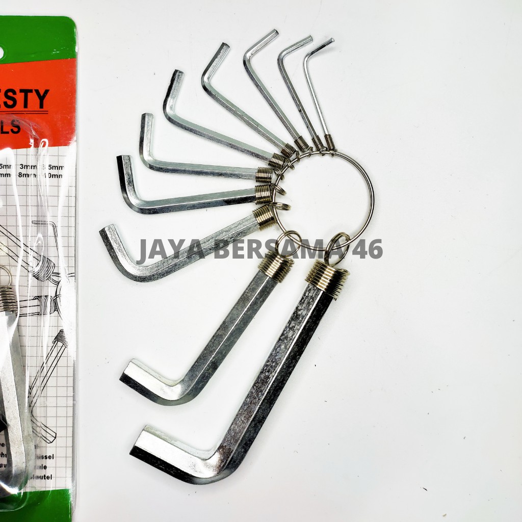 KUNCI L BIASA 10pcs MAJESTY