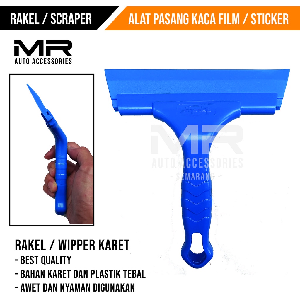 RAKEL WIPPER KARET ALAT PASANG KACA FILM / STICKER HIGH QUALITY