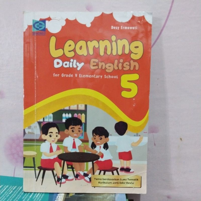 Jual Buku Bahasa Inggris/Learning Daily English Kelas V/5 Sd Grafindo ...