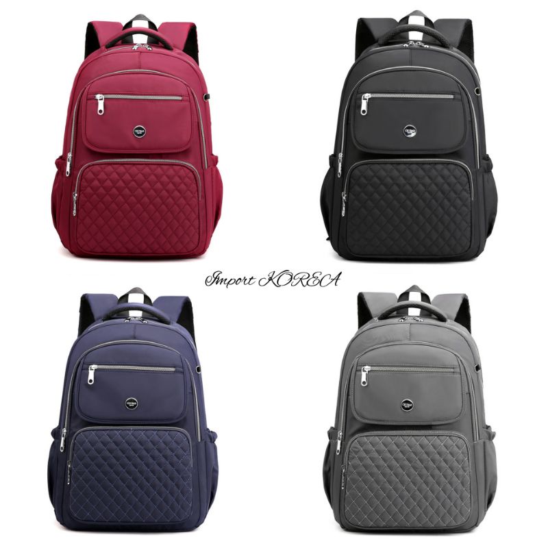 Original Tas Ransel Wanita CHIBAO LAPTOP JUMBO 15 Inch Import KOREA Anti Air Best Seller Terbaru