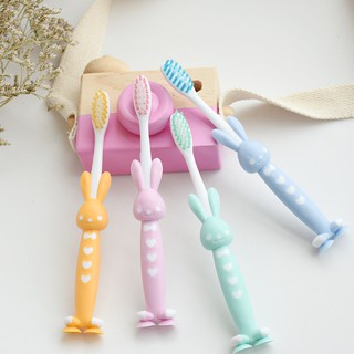 Sikat Gigi Anak Bayi Balita Karakter Lucu Baby Tooth Brush Bear / Bunny