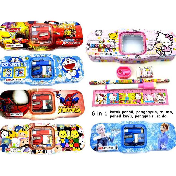 

Alat Tulis Set Kotak Pensil Model Jam Papan Tulis