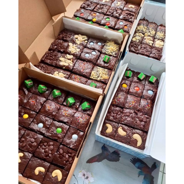 

Brownies Fudgy Sekat