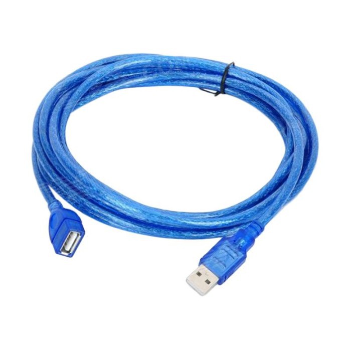 Kabel Extension Usb 2.0 Male To Female 3meter/ Cable Usb 2.0 M-F 3m