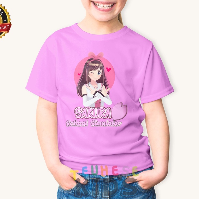 kaos baju anak SAKURA SCHOOL SIMULATOR