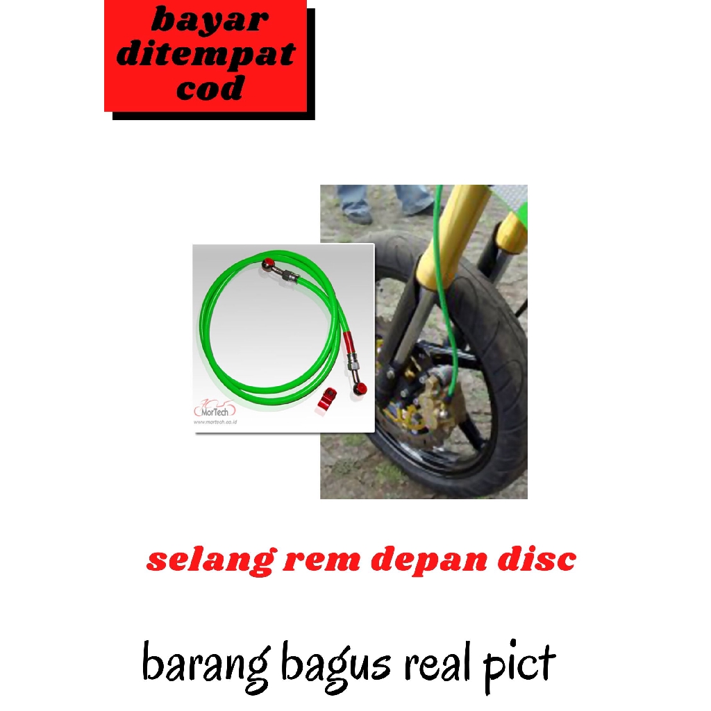 005 Selang Rem Disc Belakang Motor [60 cm] - IJO