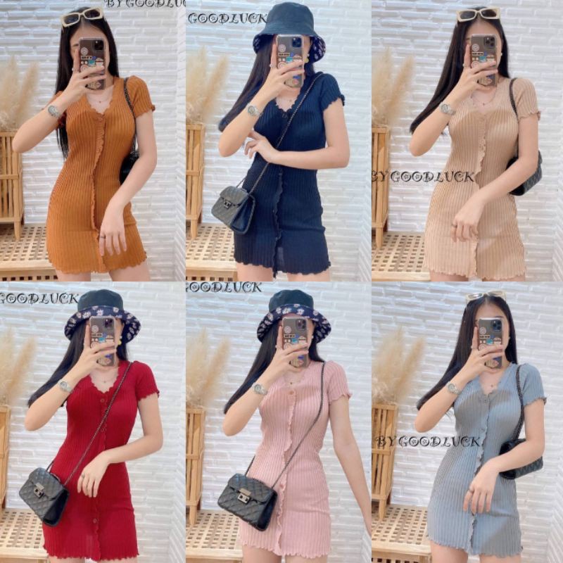 IP224 AFI - EC - Dress Good Luck bisa untuk lingerie baju tidur wanita baju dinas istri