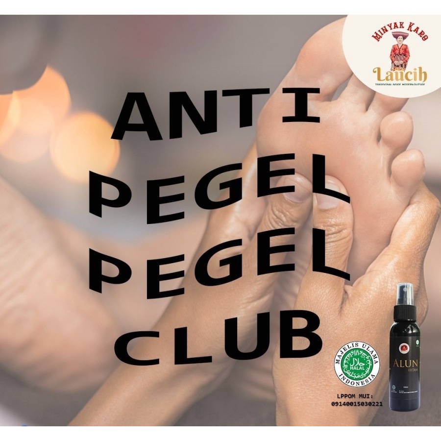 Traditional Herbal Oil Karo Minyak Alun Hitam Spray 100ml Aromatherapy