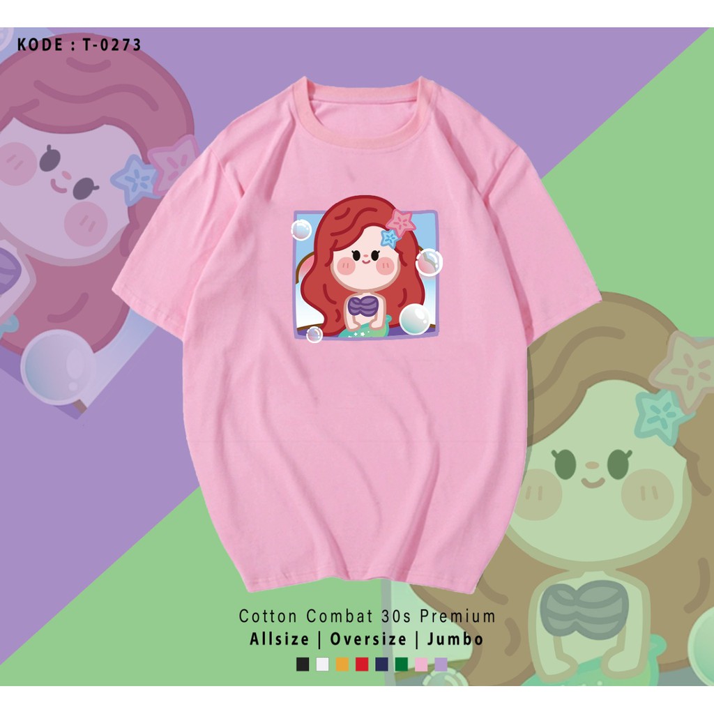 ARIEL CUTE / TERMURAH / PREMIUM BAJU KAOS  / T-SHIRT / KATUN LENGAN PENDEK