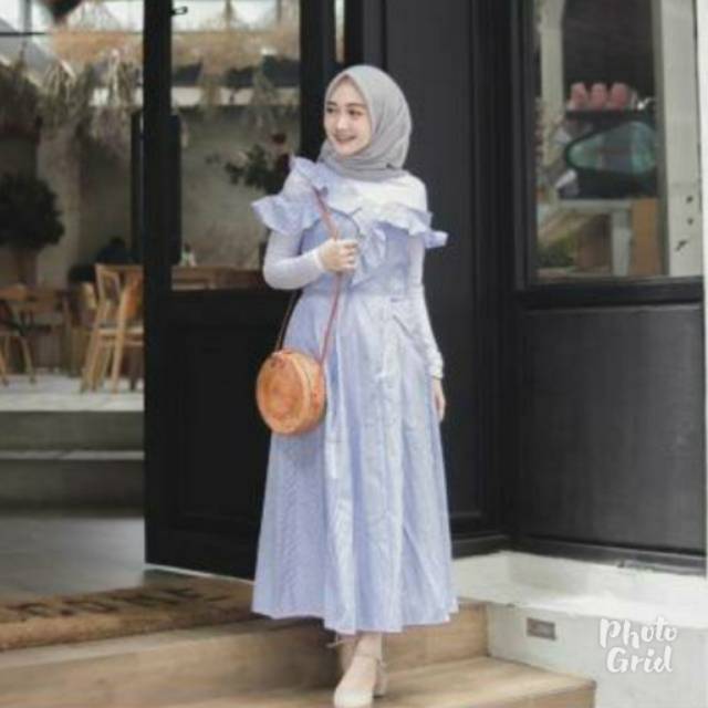 Zara plaid long dress