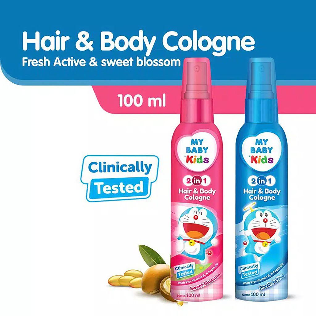 My Baby Kids 2 in 1 Cologne [100 ml] Wangi Wangian Bayi