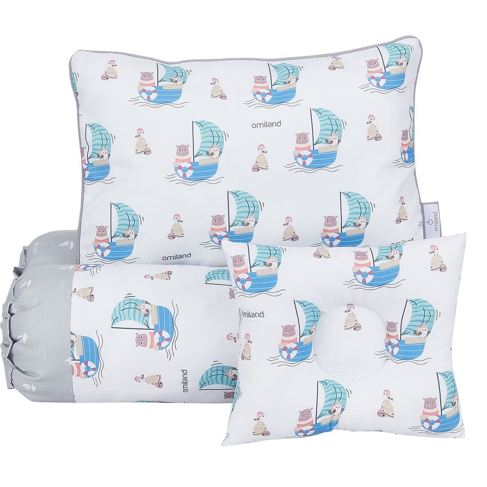 Omiland Bantal Guling Set+Bantal Peang Sailor (OB37161 OB37162)