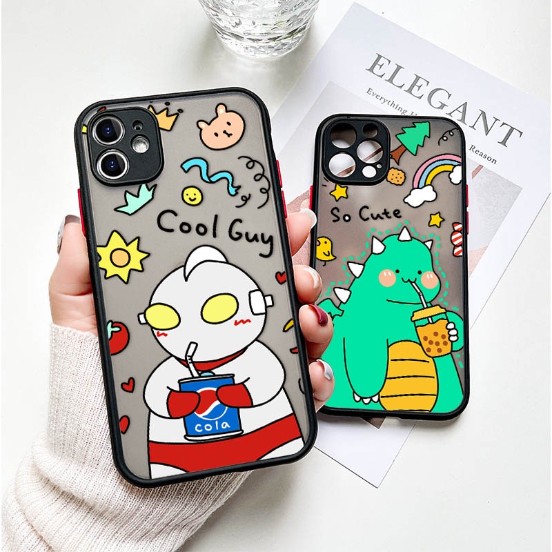 Soft Case Hp Gambar Ultraman Untuk 13 / 12 / 11promax / XS / XR / X / XSMax / 6S / 6 / 7 / 8plus / SE 2020