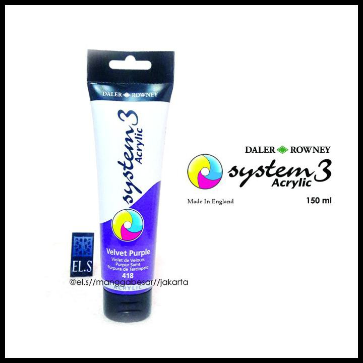 

Cuci Gudang Daler Rowney System3 Velvet Purple ( Cat Akrilik ) 150 Ml