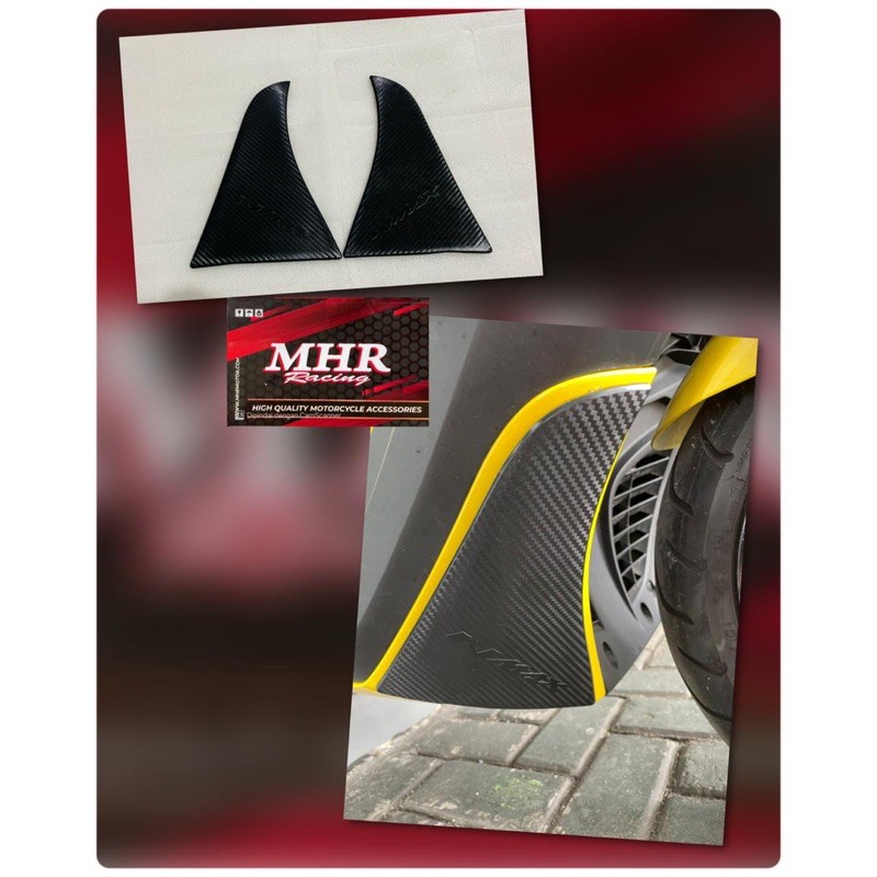 STIKER CARBON NEW NMAX 2020 BAGIAN BAWAH BODY DEPAN