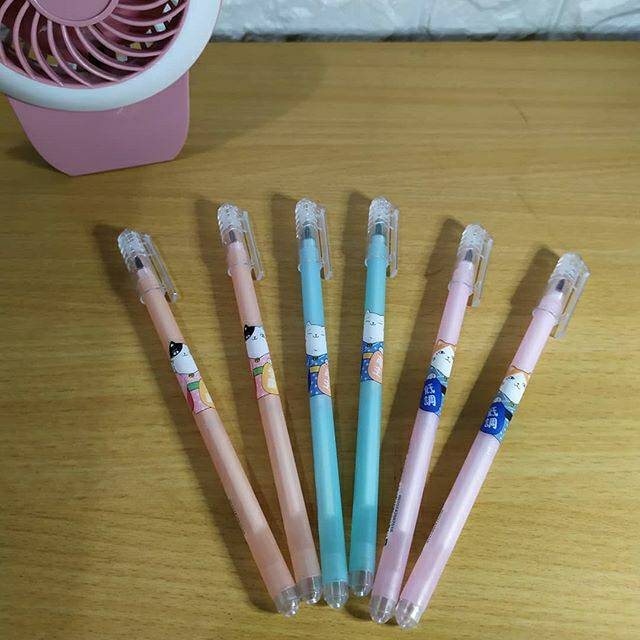 

Fancy Gel Pen/ Pulpen gambar Kucing Jepang