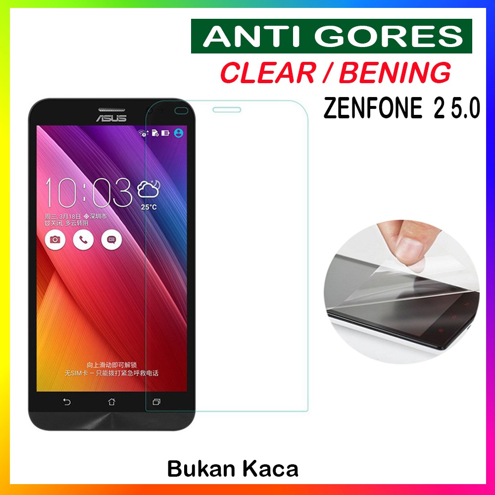 Anti Gores Samsung E5 E7 J1 Xiaomi 1S/M1S M3 MR M4 MR Zenfone 5/5 lite 2 5.0 Screenguard Protector AntiGores Screen Guard HP Pelindung Layar Handphone Screen Clear Bening