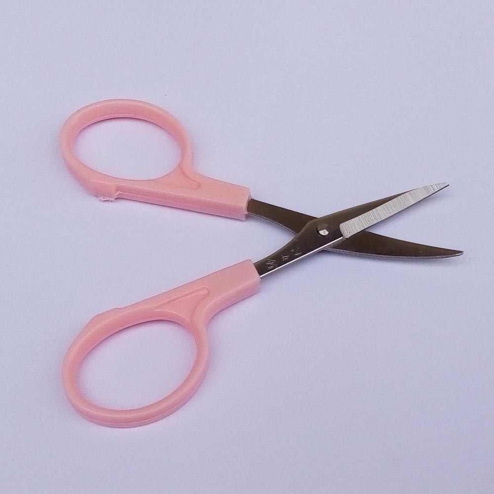1pcs Gunting Bordir Ujung Lengkung murah meriah - Random Color