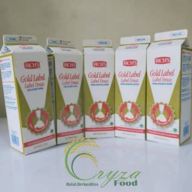 

RICH'S GOLD LABEL WHIPPING CREAM / WHIPPING NON DAIRY
