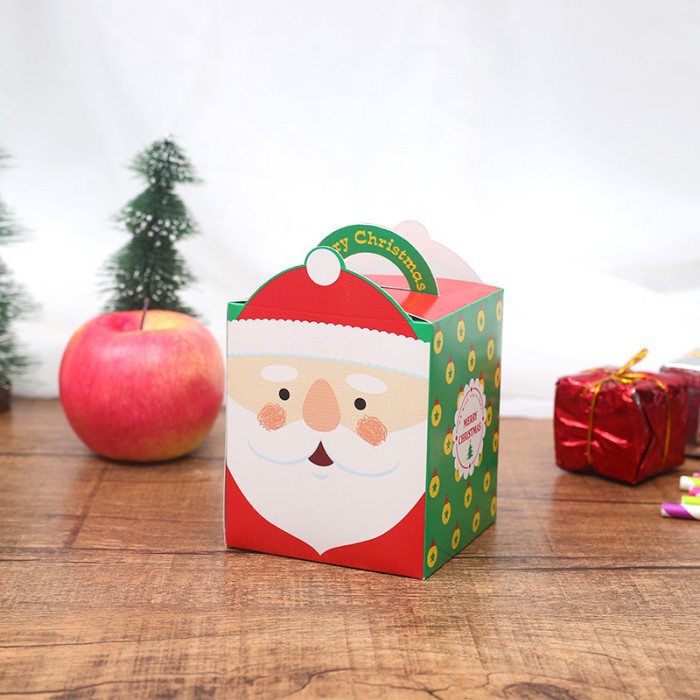 BXSQ box kotak permen papercup natal christmas bingkisan tempat hadiah - RUSA