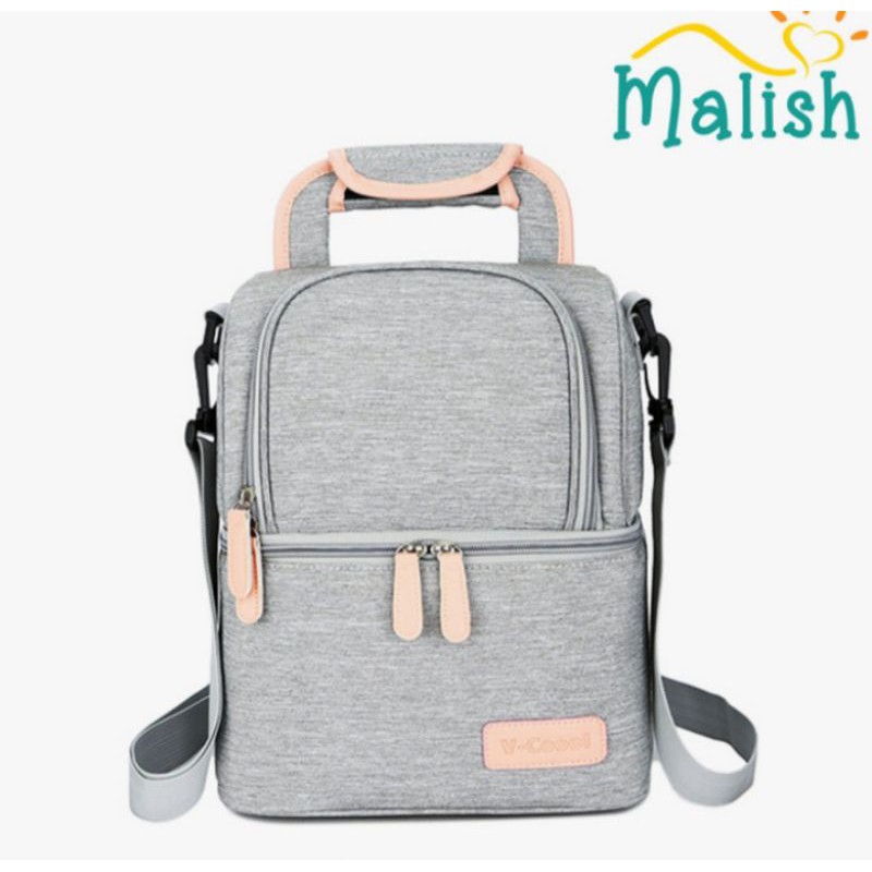 MALISH V Cool Cooler Bag Tas ASI Insulation Bag  Thermal Bag