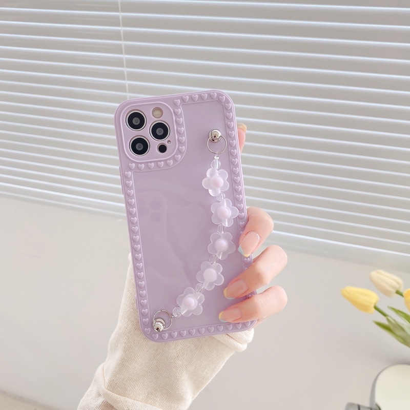 Beige &amp; Lilac Simple Pastel Color Softcase Polos iphone 7/8+ XS XS Max XR 11 Pro Max 12 Pro Max